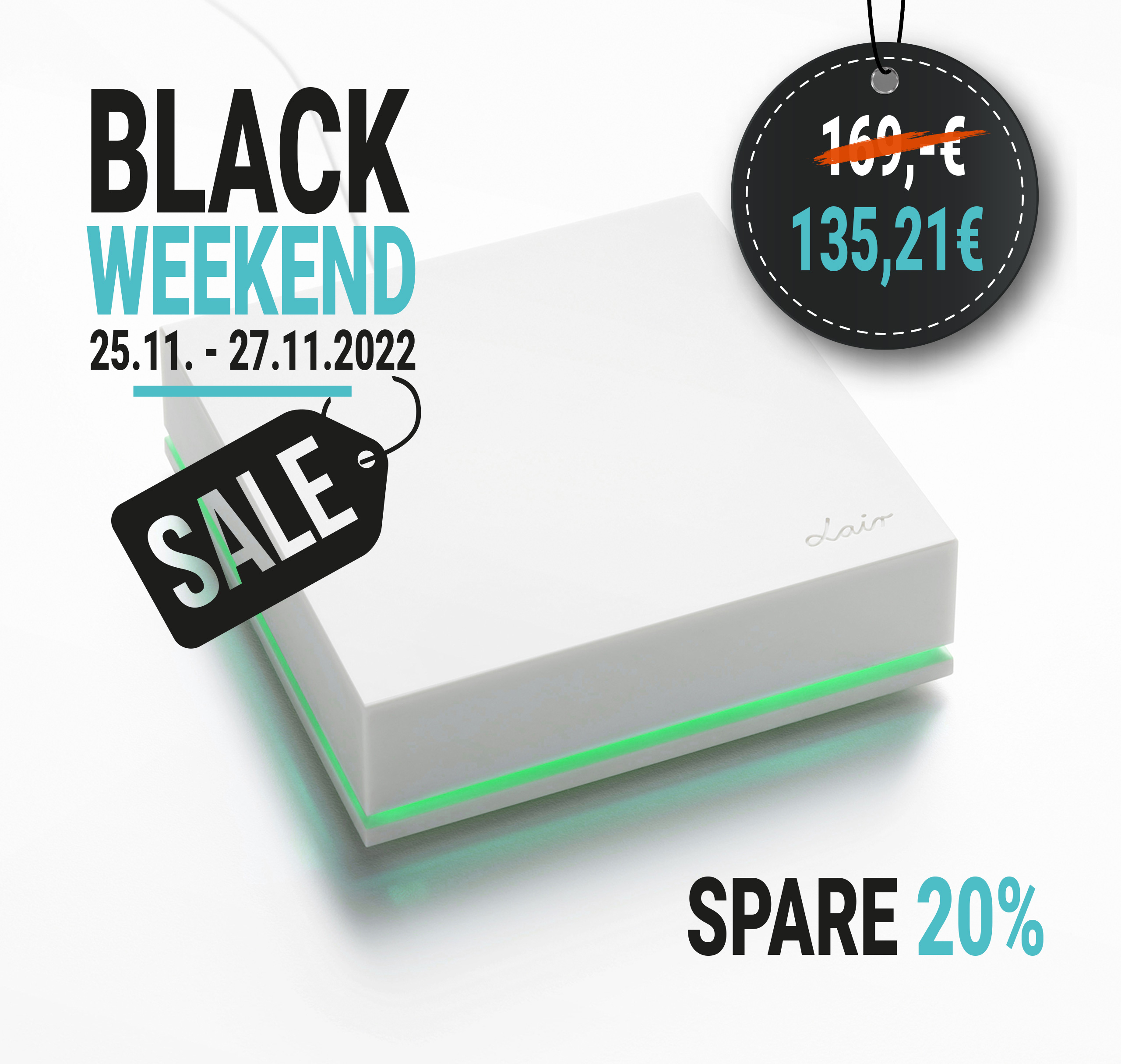 Black-Weekend-Sale_LAIR-CO2Pro_25-27_11_22