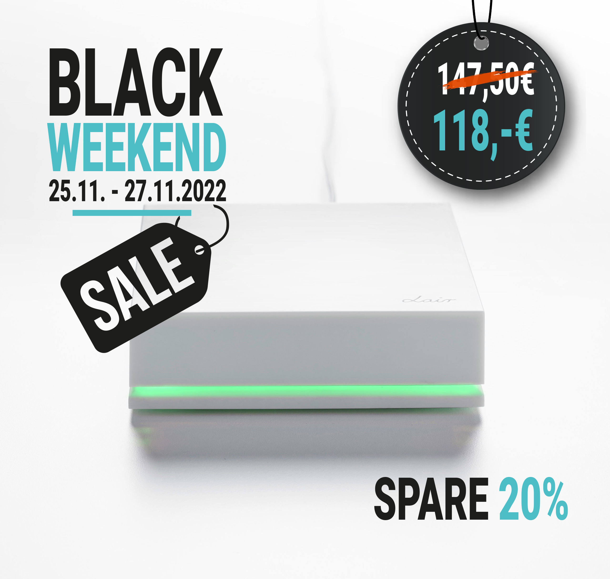 Black-Weekend-Sale_LAIR-CO2_25-27_11_22